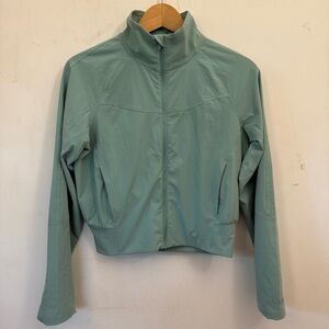 Lululemon Women's Court Rival Tennis Green Jacket Size 4